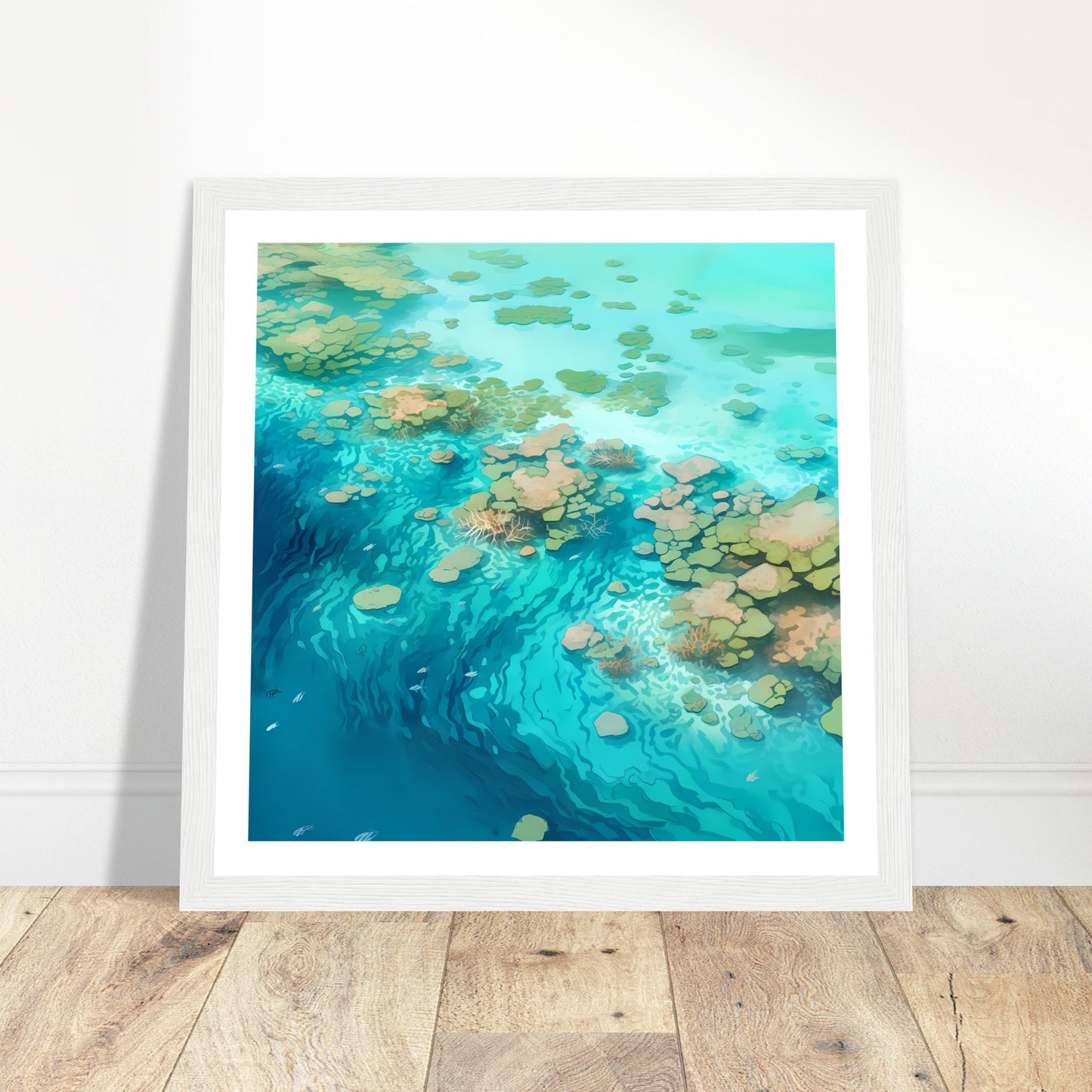 Coral Cartography - Coral Reef Magic - Wall Art