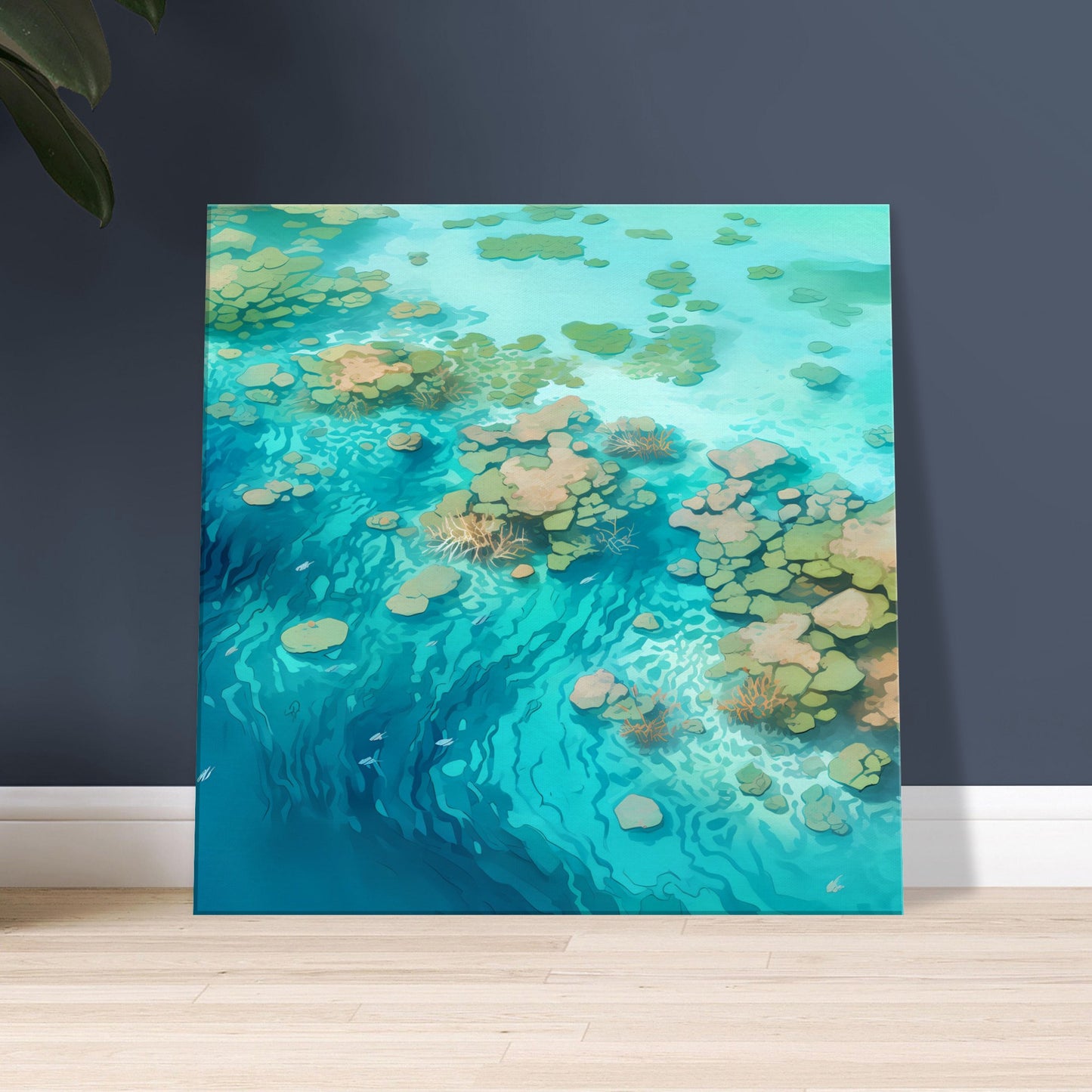 Coral Cartography - Coral Reef Magic - Wall Art