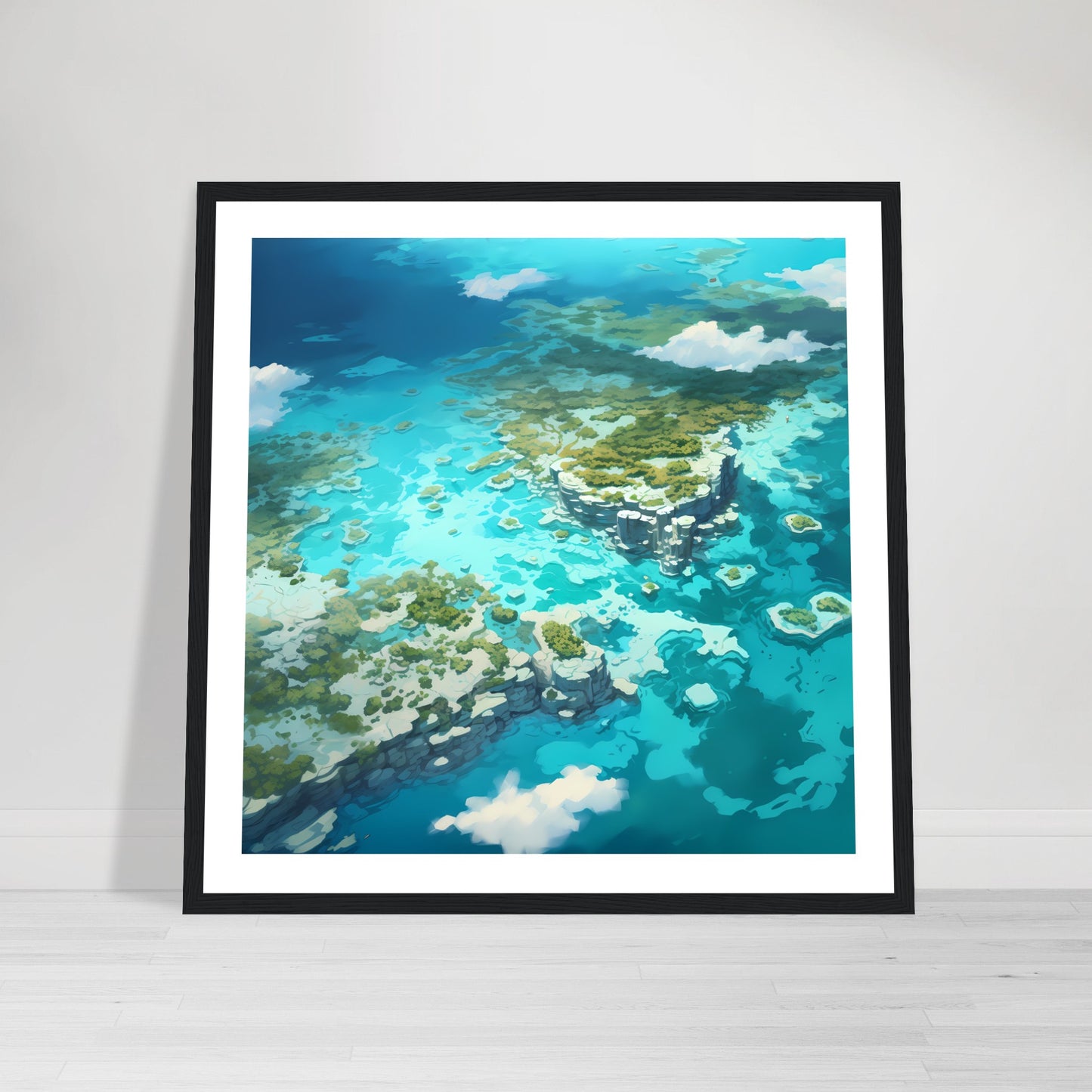 Atoll Aura - Coral Reef Magic - Wall Art