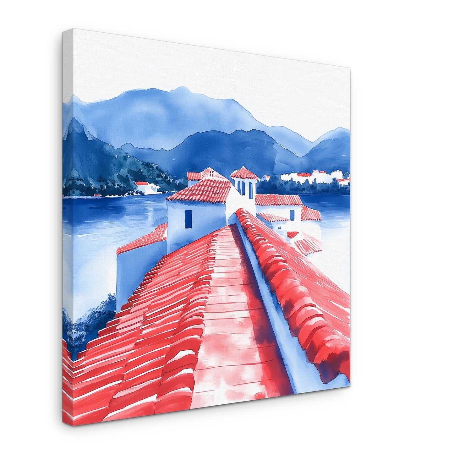 Over the Roofs - Canvas print