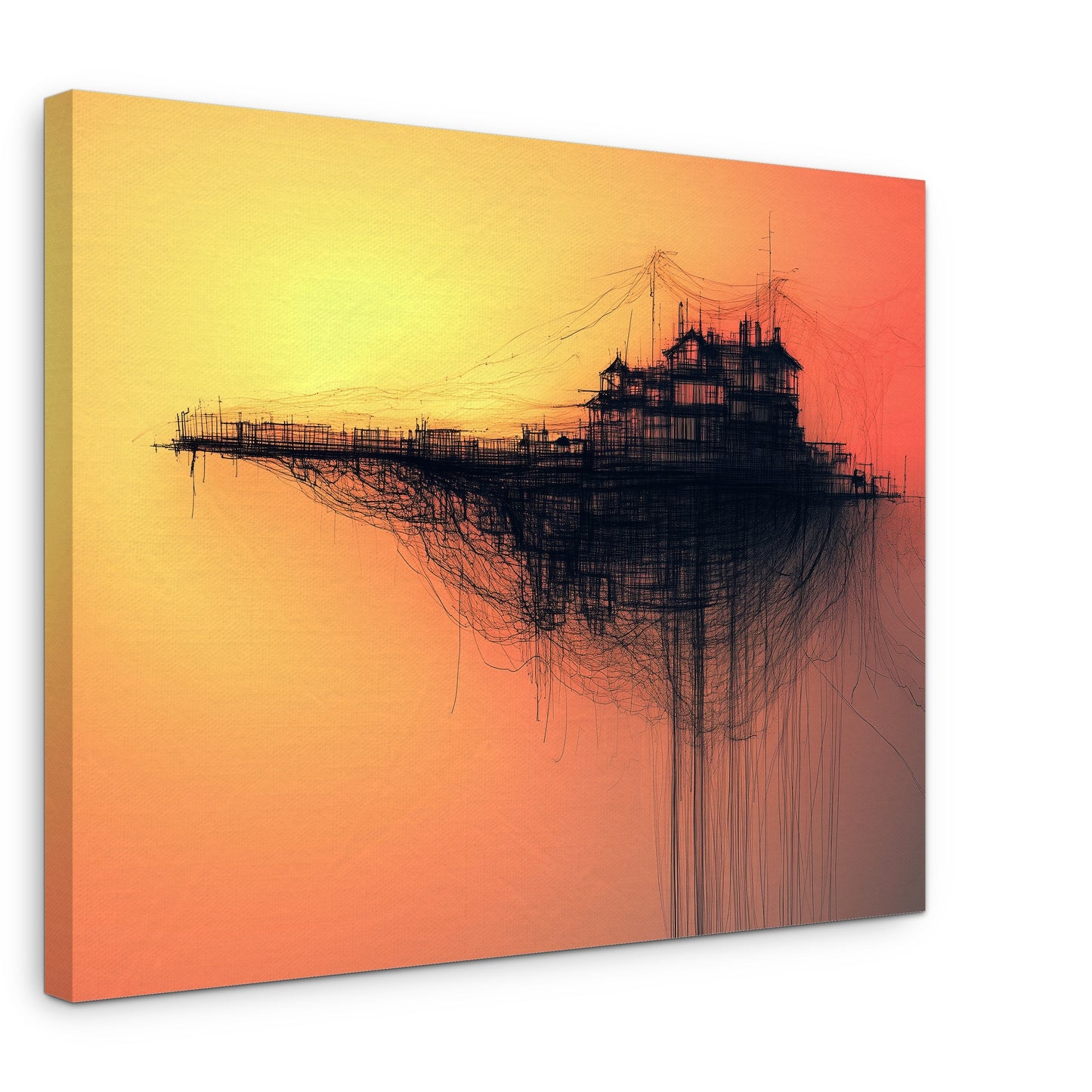 Last Bastion - Canvas print