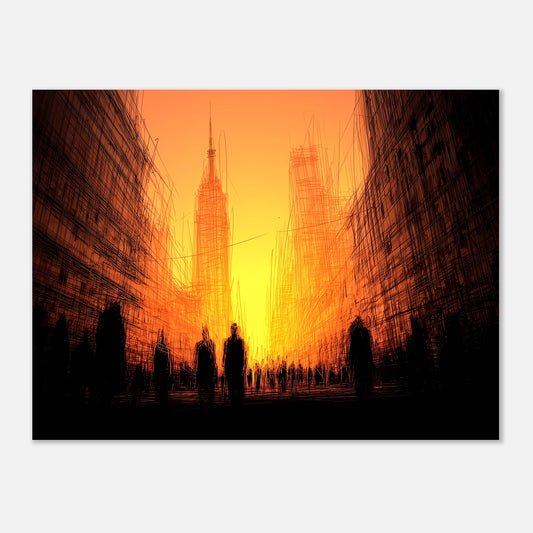 Toward The Glare - Art print