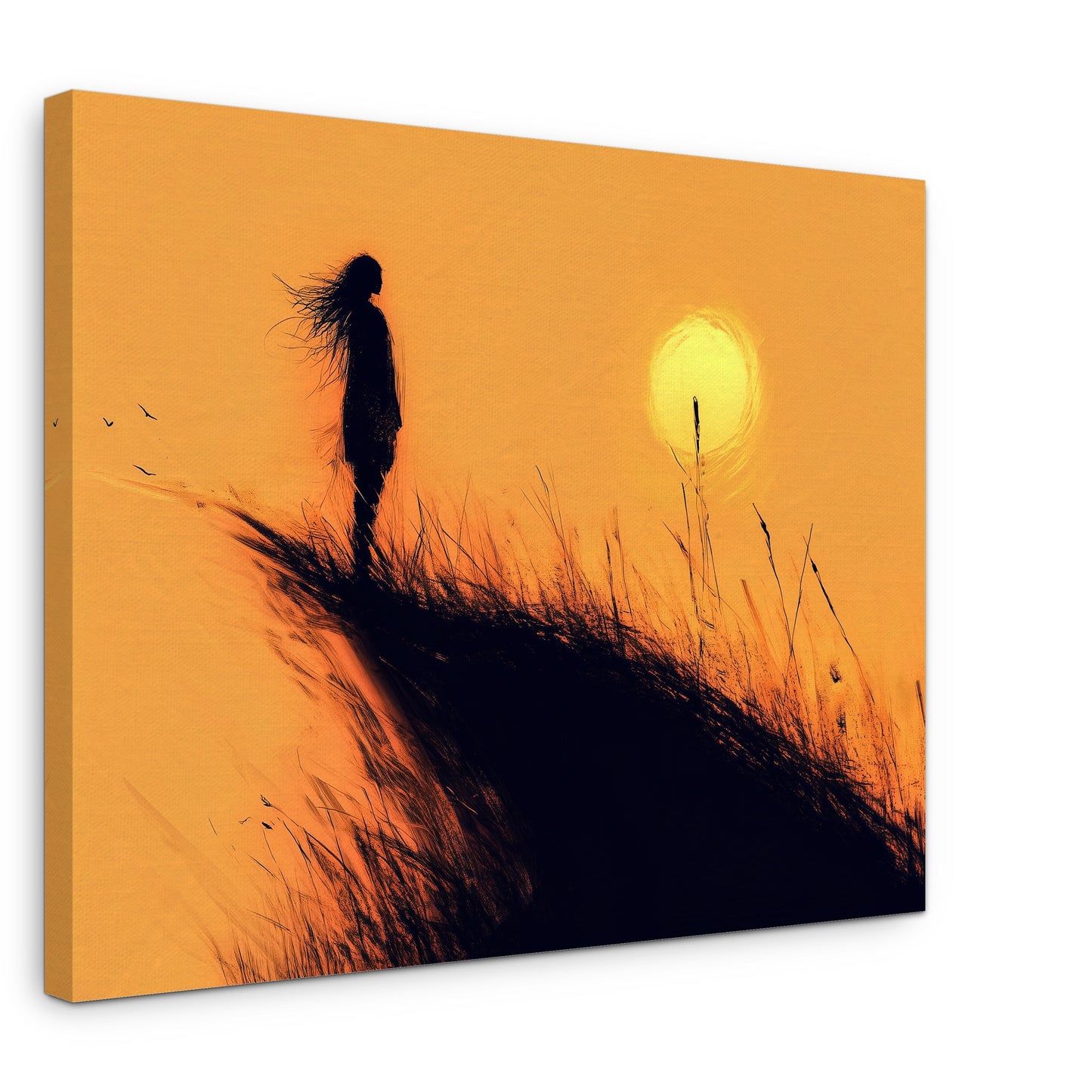 Hilltop Vigil - Canvas print