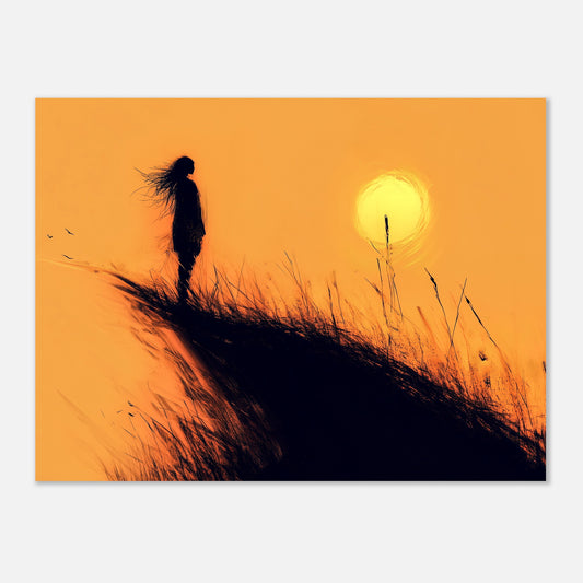 Hilltop Vigil - Art print