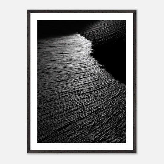 Lightfall Zone - Art print in black frame