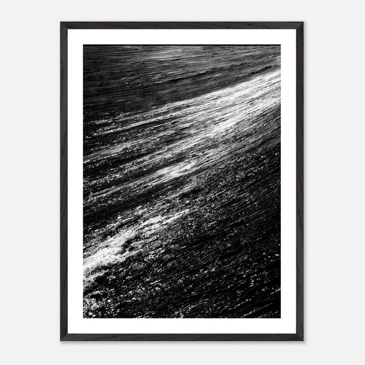 Fractured Light - Art print in black frame