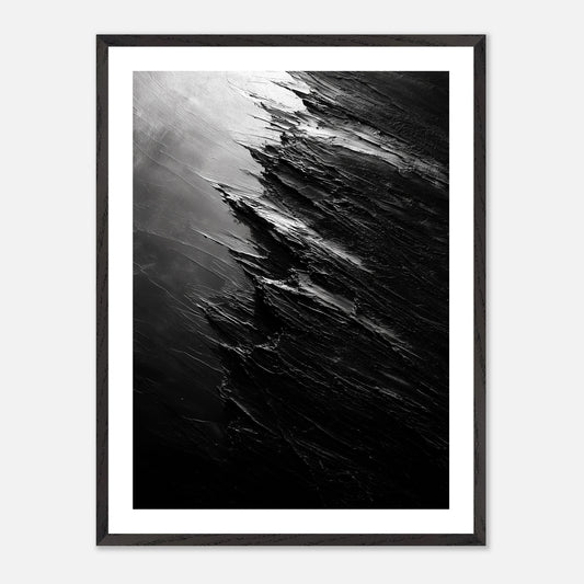 From Void - Art print in black frame