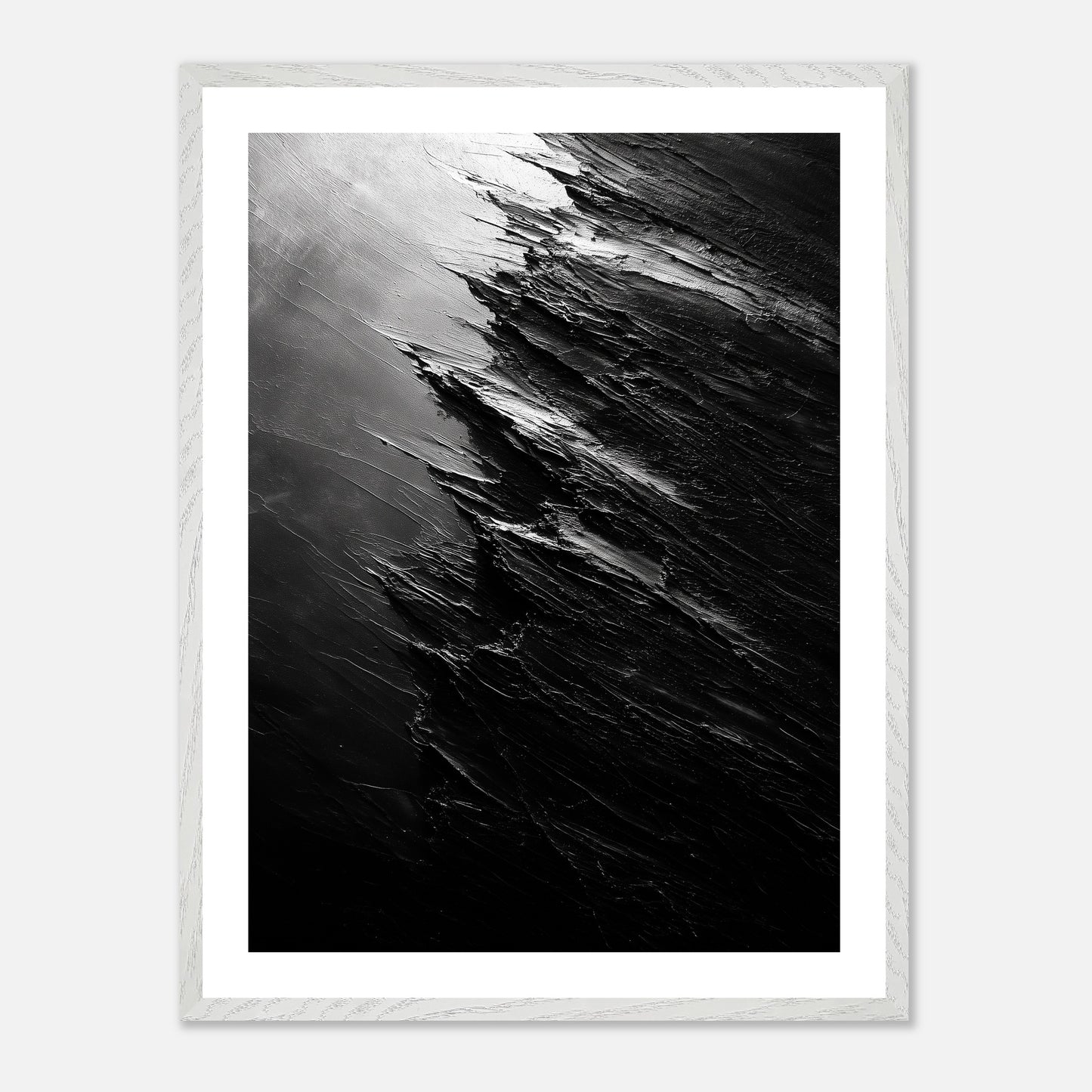 From Void - Art print in white frame