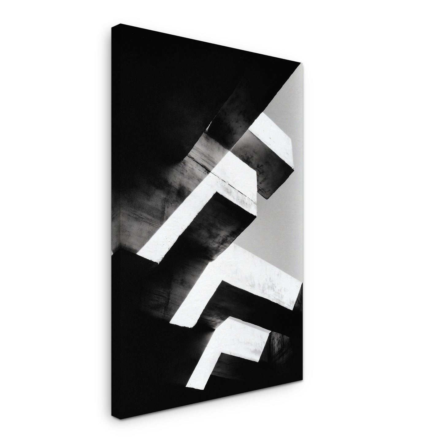 Beam Contrast - Canvas print