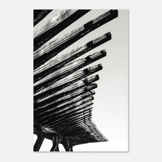 Ribbed Ascent - Art print