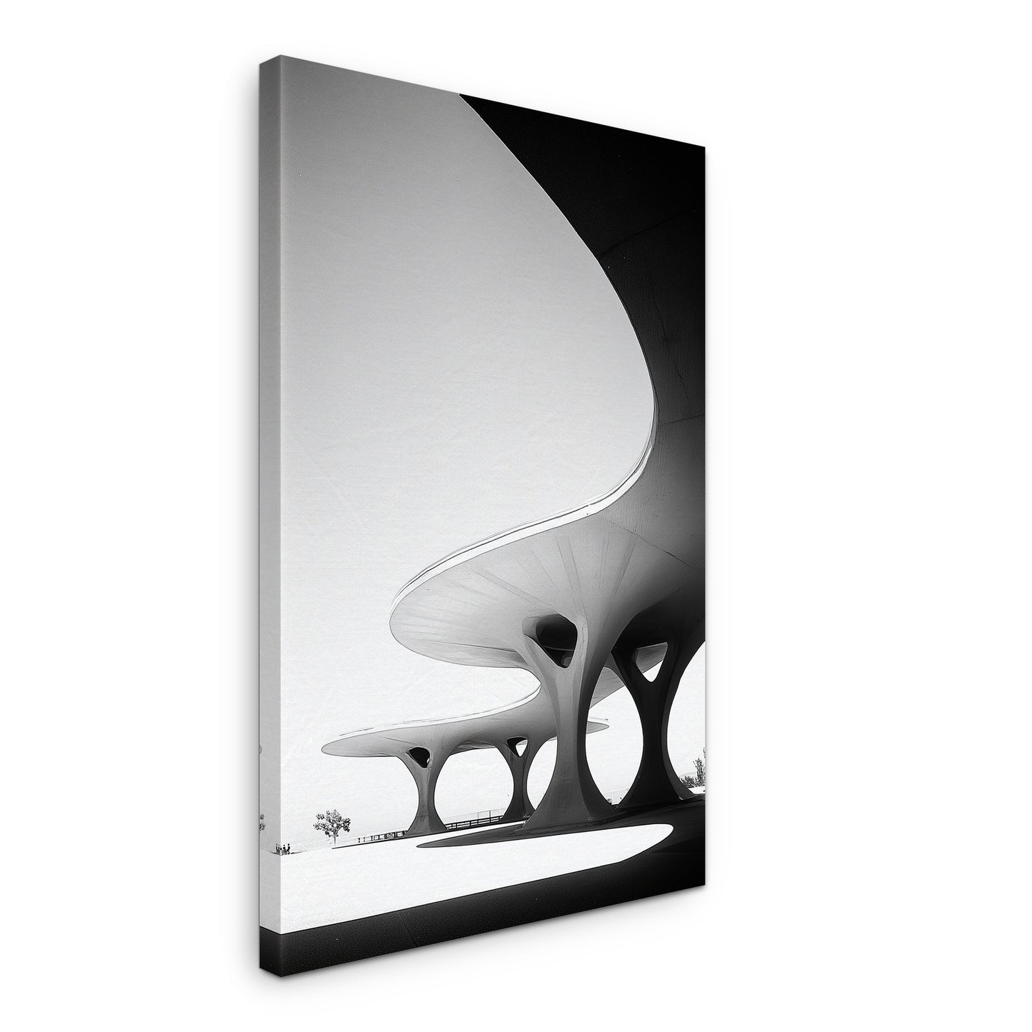 Concrete Canopy - Canvas print