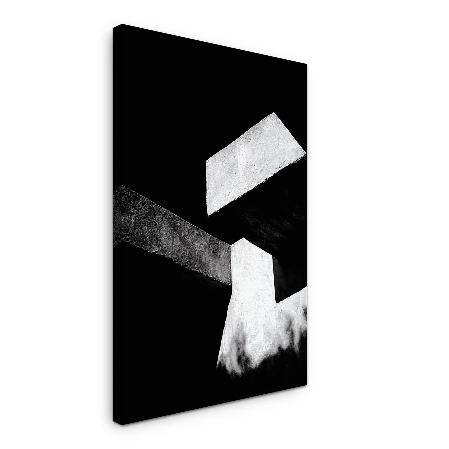 Angular Divide - Canvas print