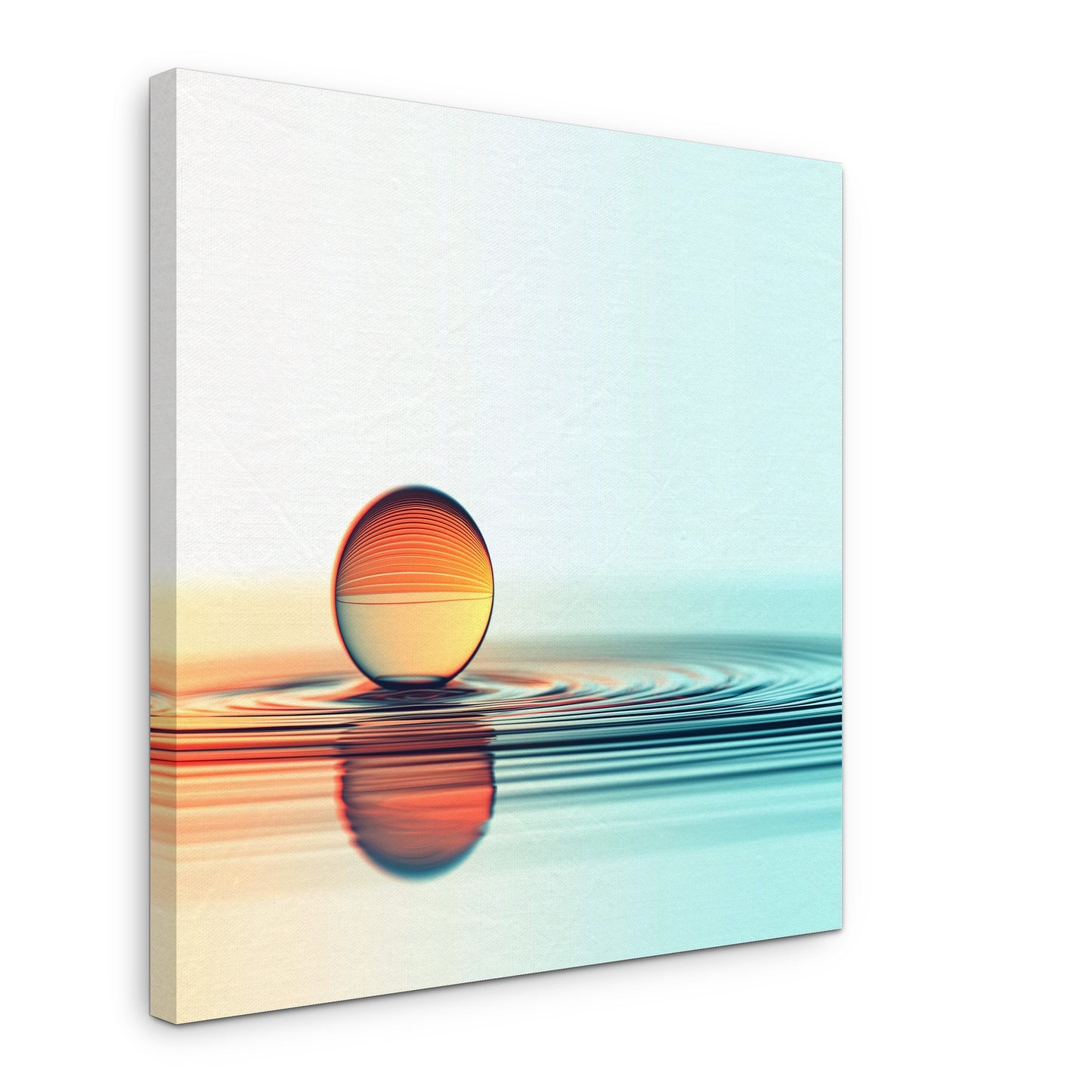 First Ripples - Canvas print