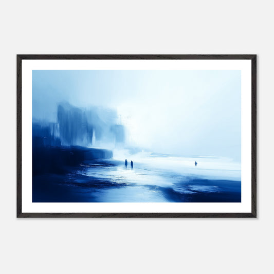 The Gathering - Art print in black frame