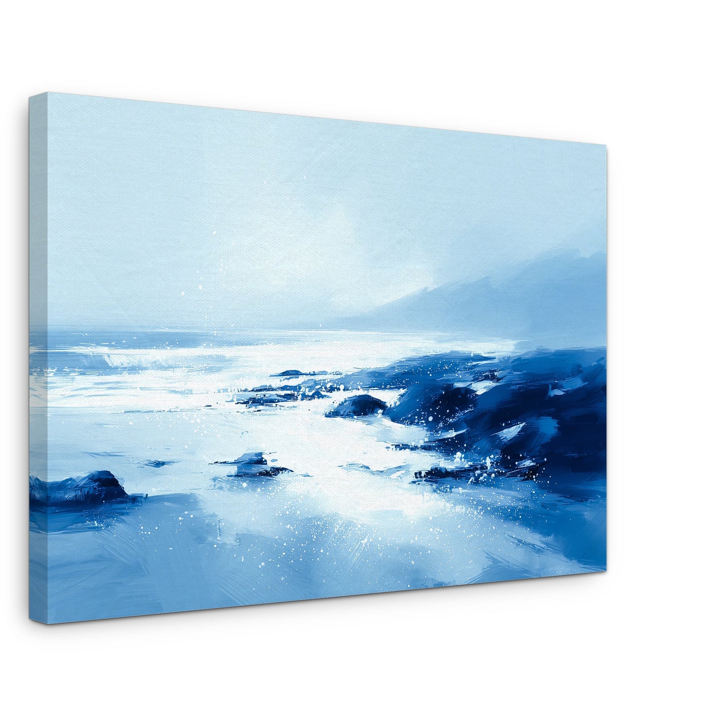 The Shoreline Untold - Canvas print