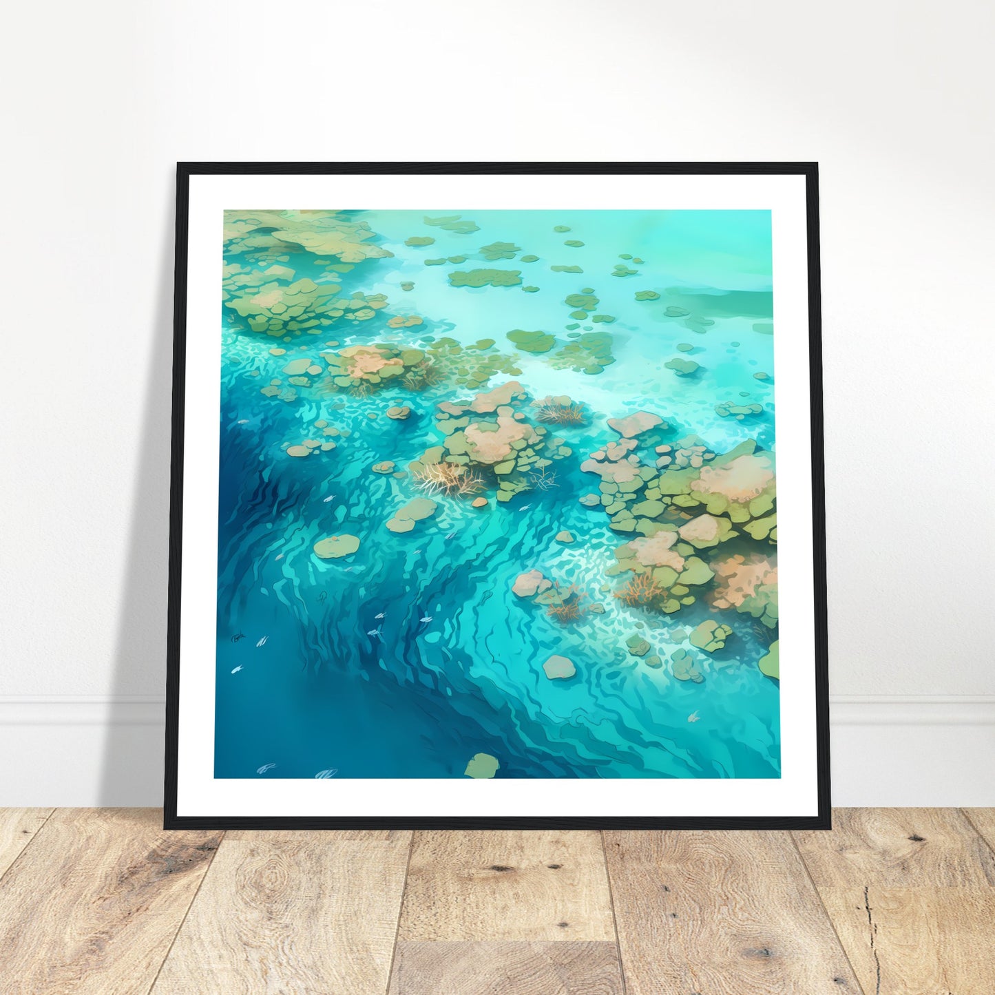 Coral Cartography - Coral Reef Magic - Wall Art