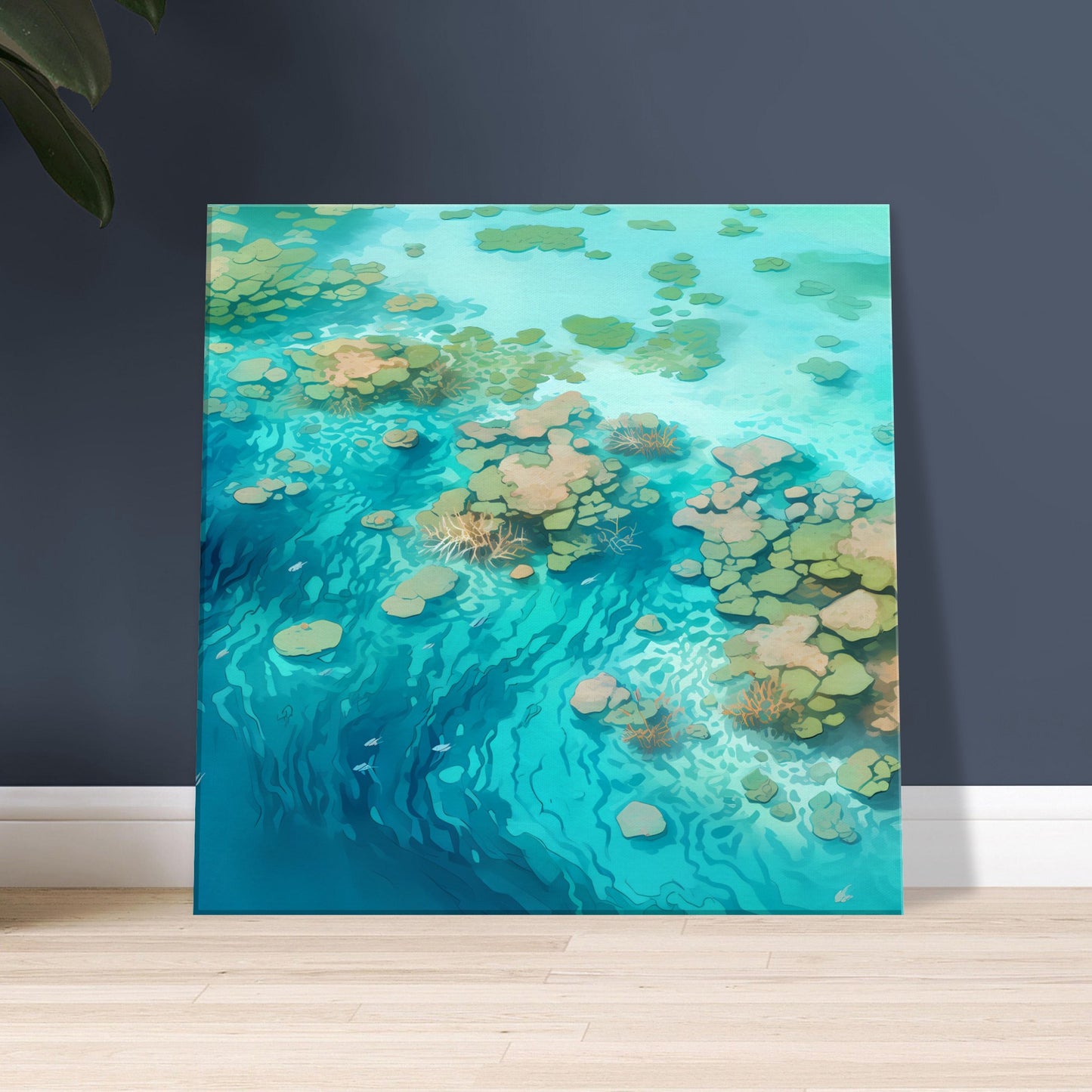 Coral Cartography - Coral Reef Magic - Wall Art
