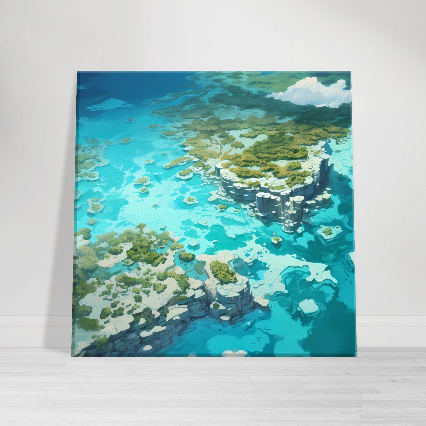 Atoll Aura - Coral Reef Magic - Wall Art