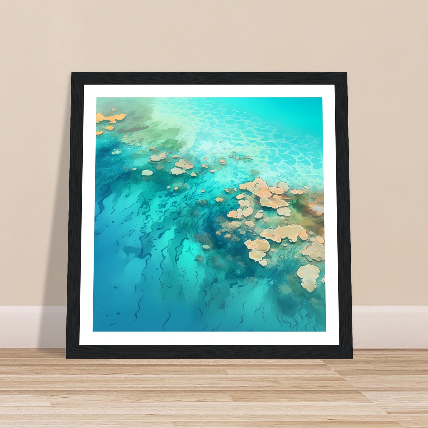 Aqua Archipelago 2 - Coral Reef Magic - Wall Art