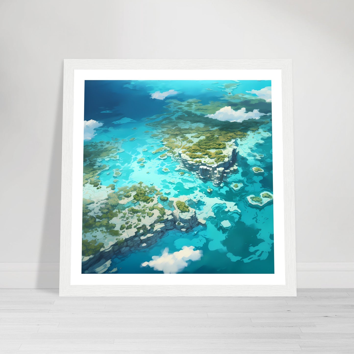 Atoll Aura - Coral Reef Magic - Wall Art