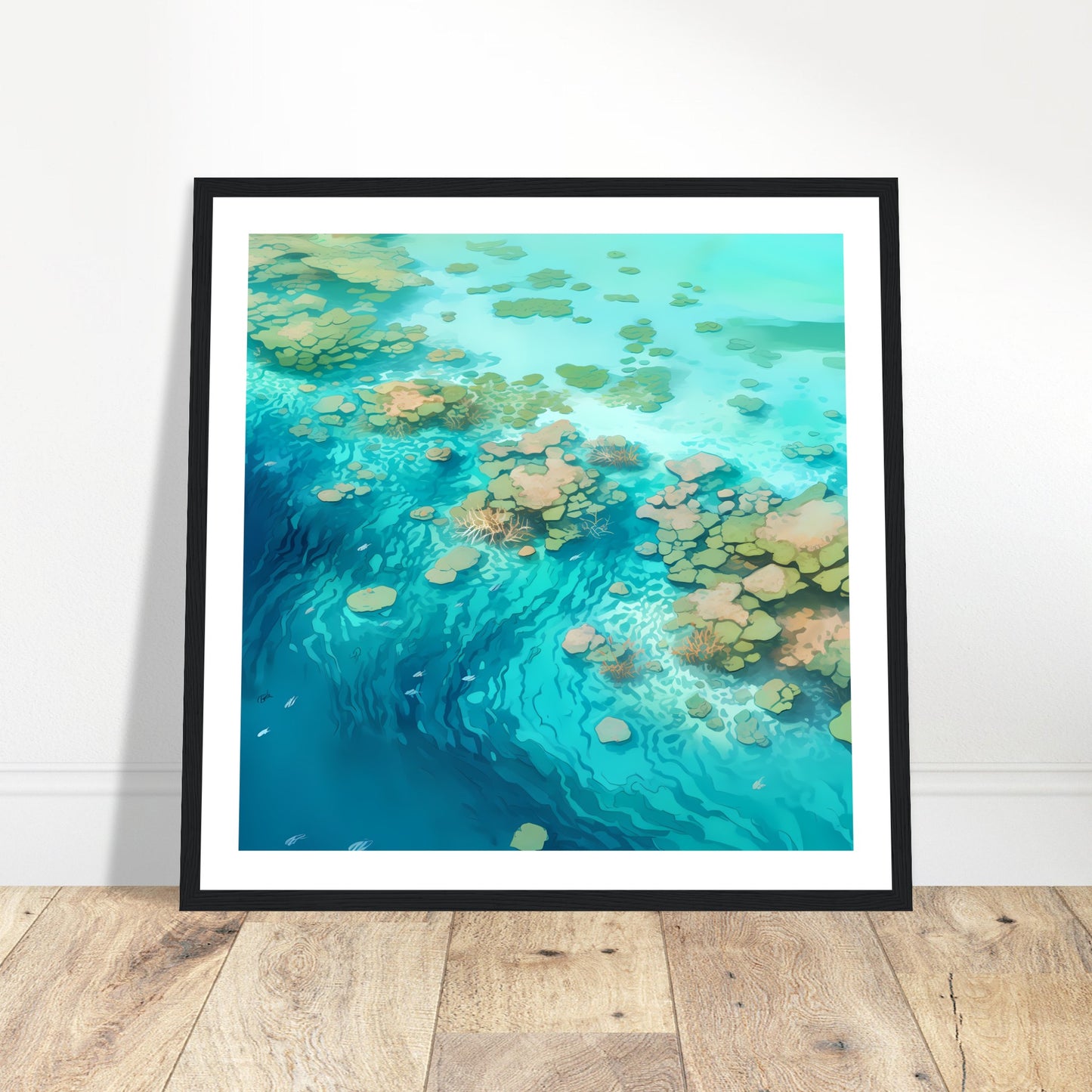 Coral Cartography - Coral Reef Magic - Wall Art