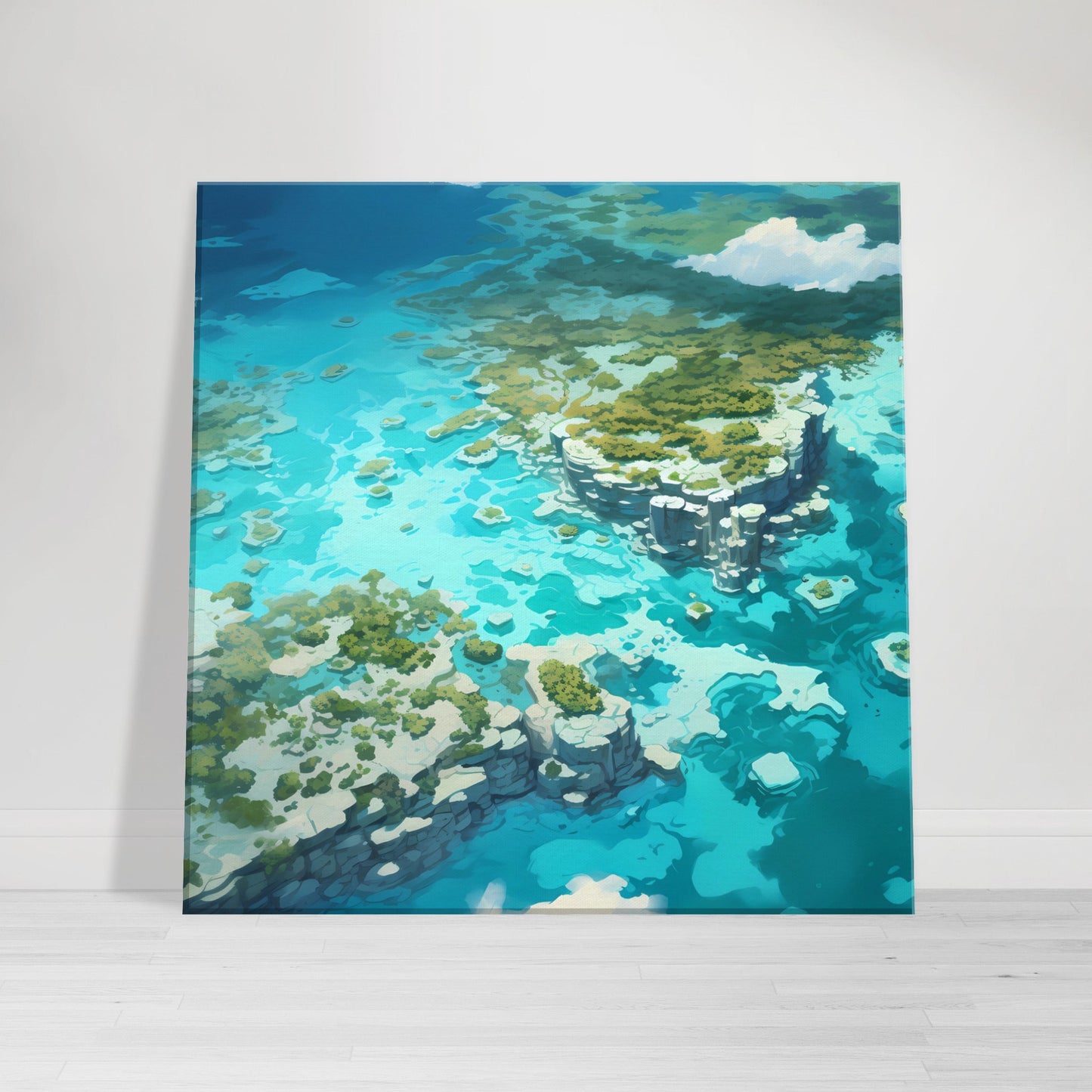 Atoll Aura - Coral Reef Magic - Wall Art