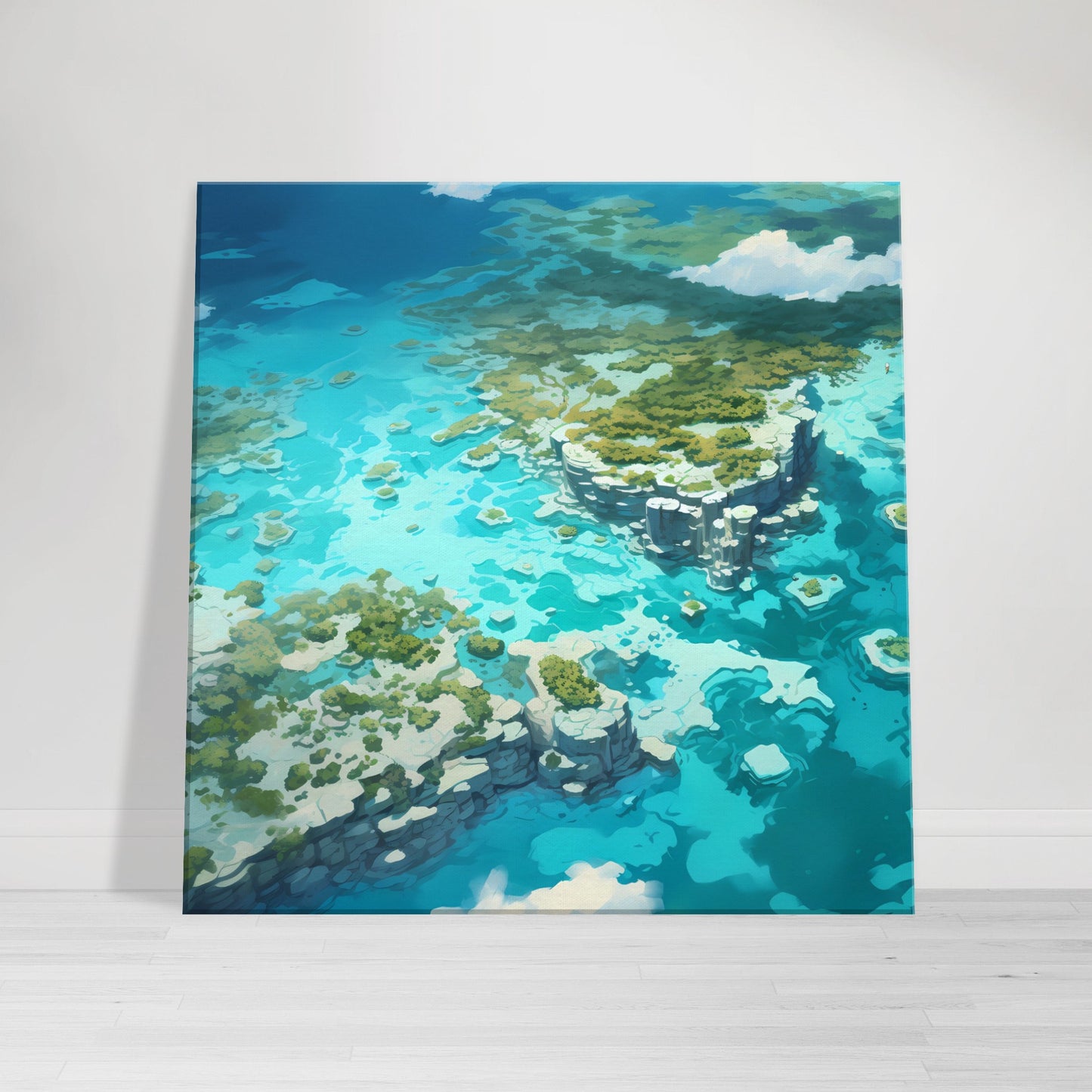 Atoll Aura - Coral Reef Magic - Wall Art
