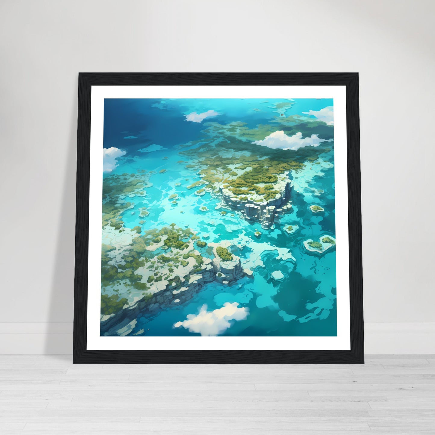 Atoll Aura - Coral Reef Magic - Wall Art