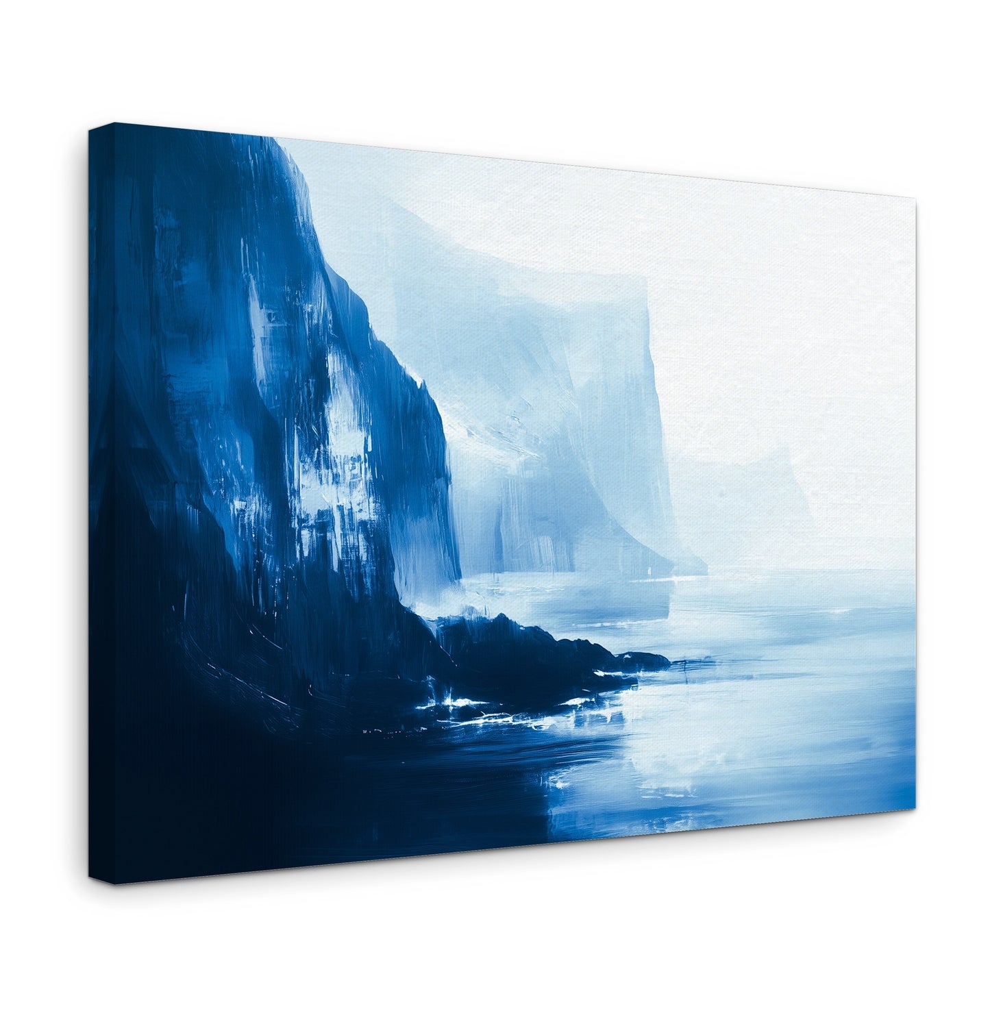 Blue Silence - Gallery wall set with canvas prints