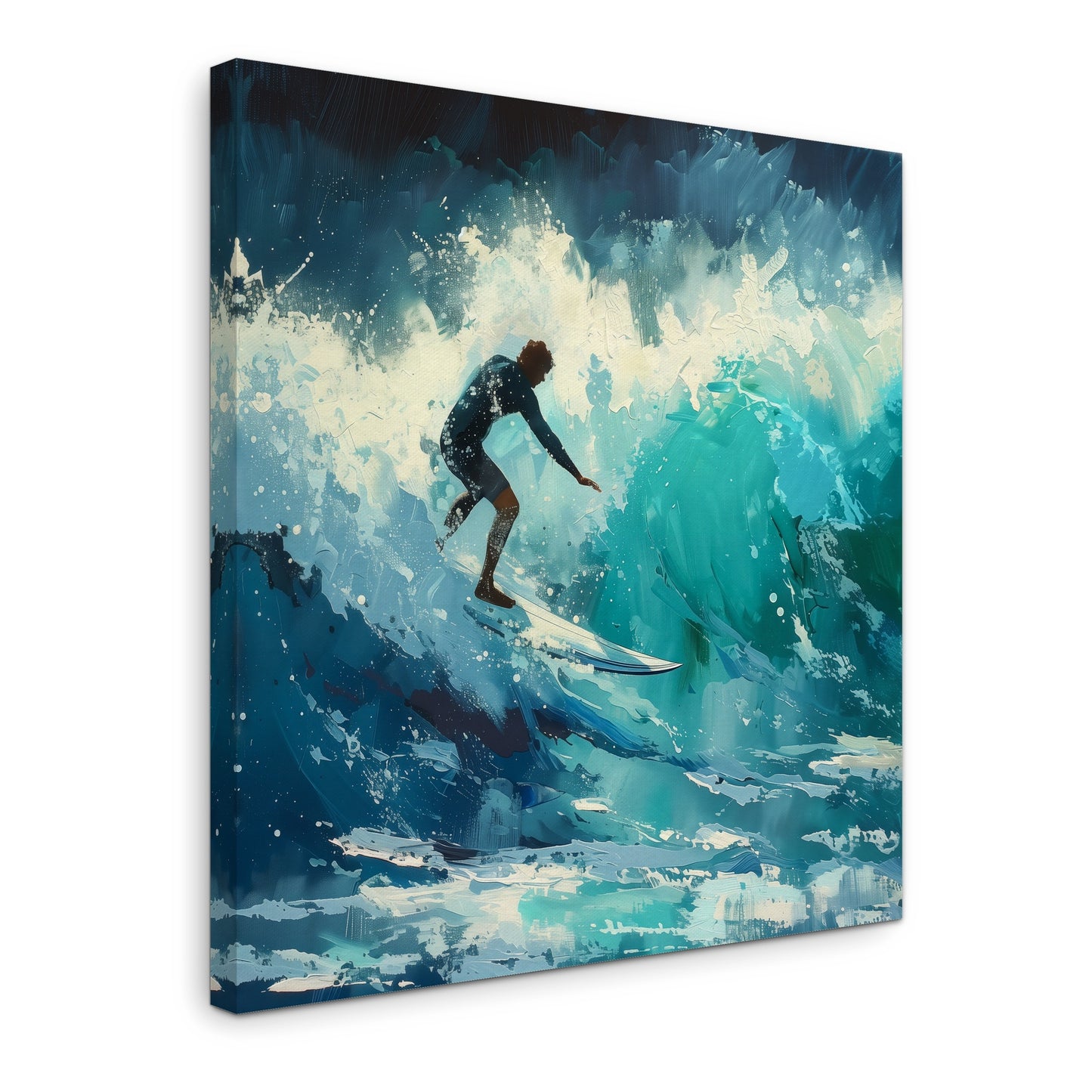 Brushed by the Blue - Gallery wall set with canvas prints