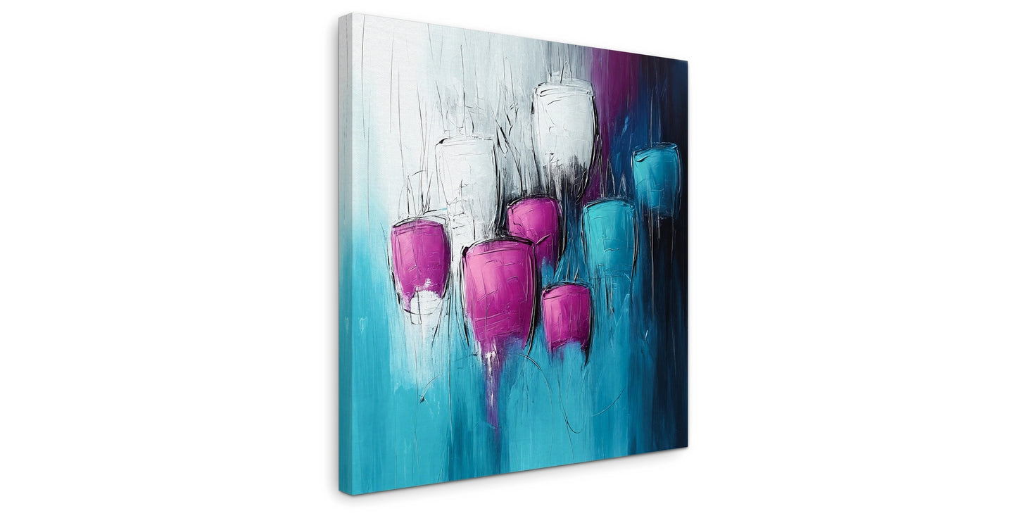 The Imperfect Bloom - Gallery wall set with canvas prints