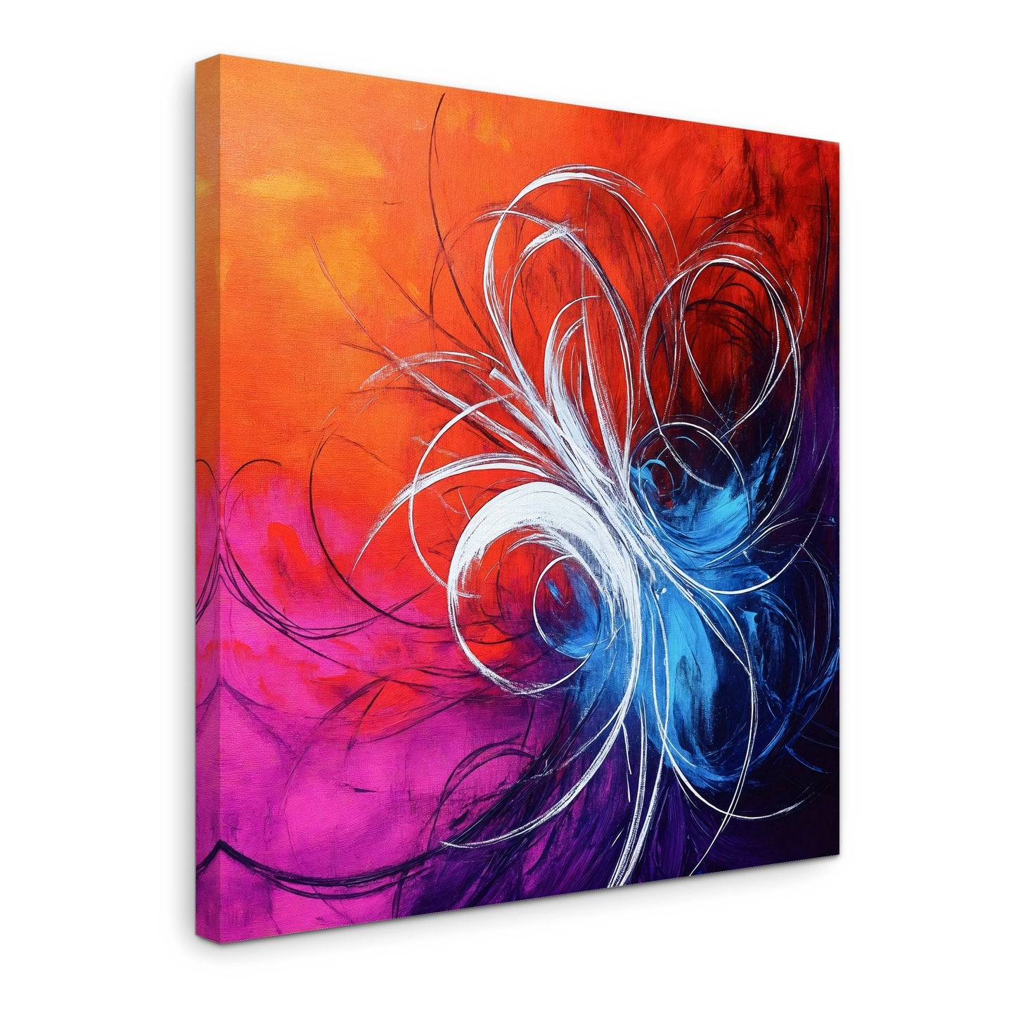 Arctic Flames - Gallery wall set with canvas prints