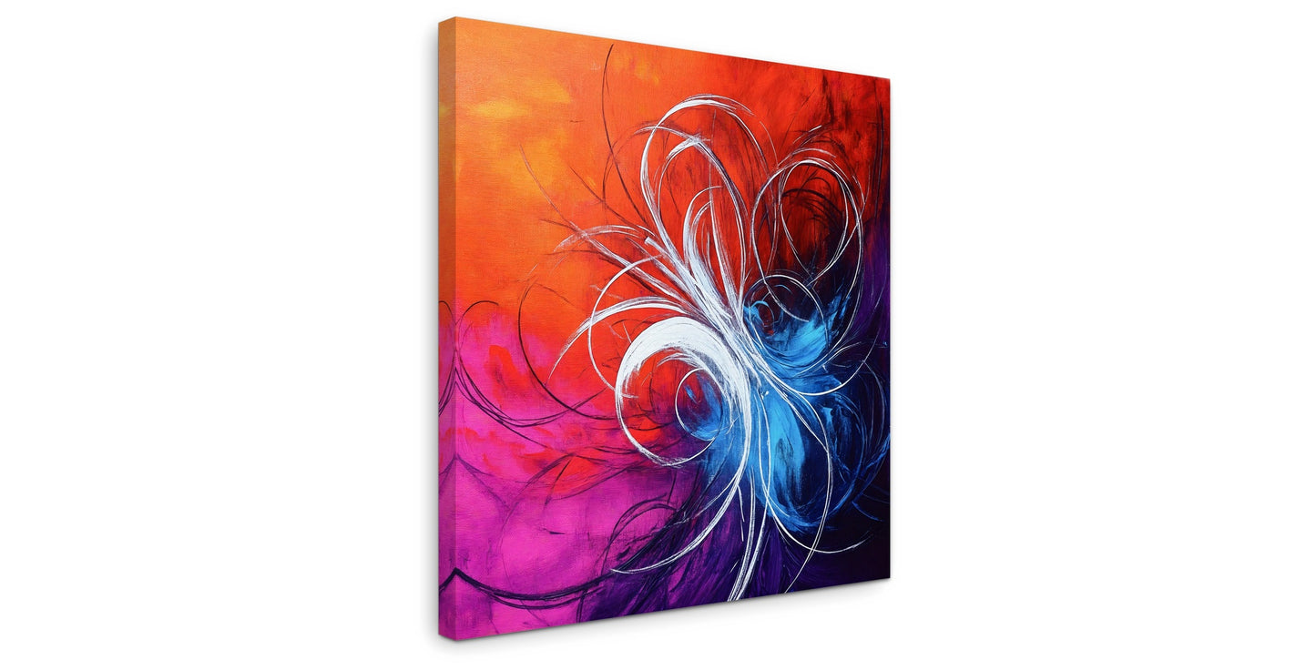 Arctic Flames - Gallery wall set with canvas prints