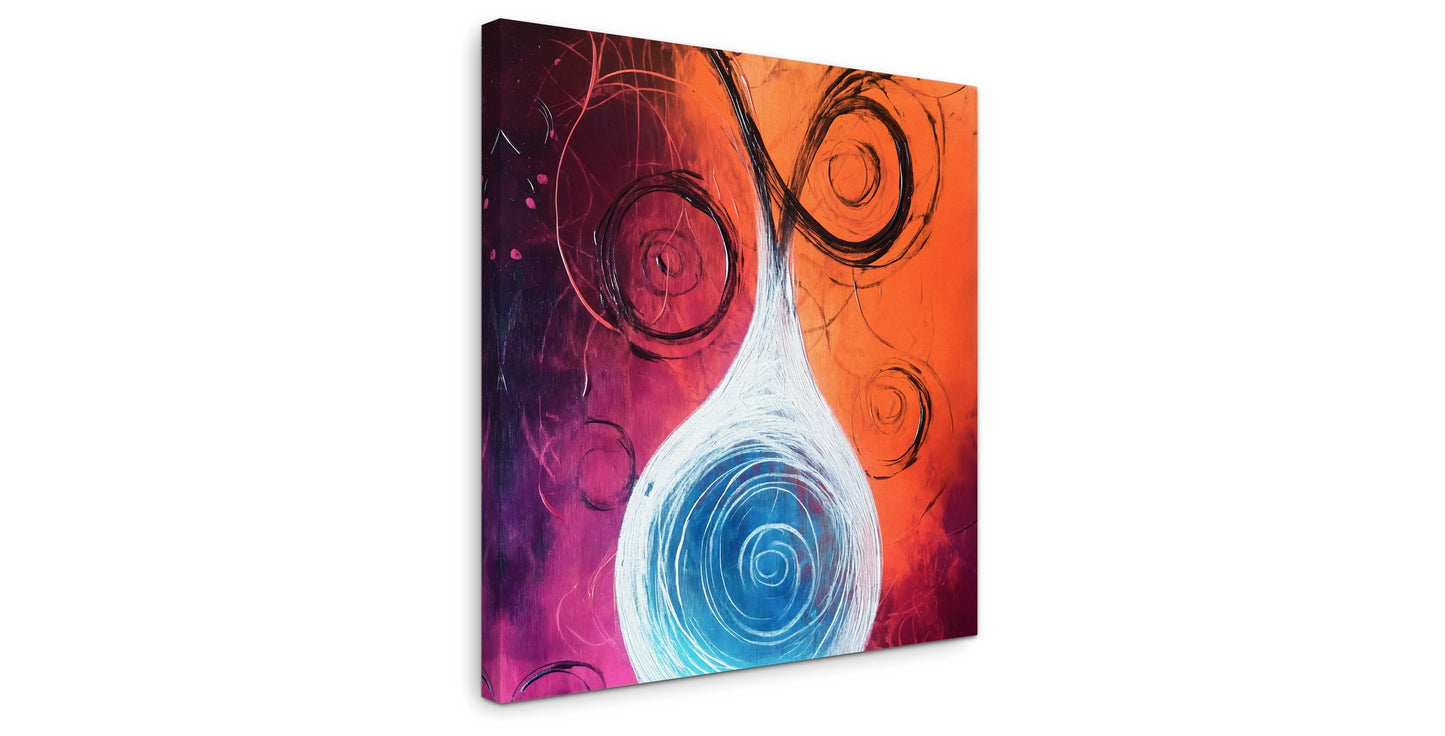 Arctic Flames - Gallery wall set with canvas prints