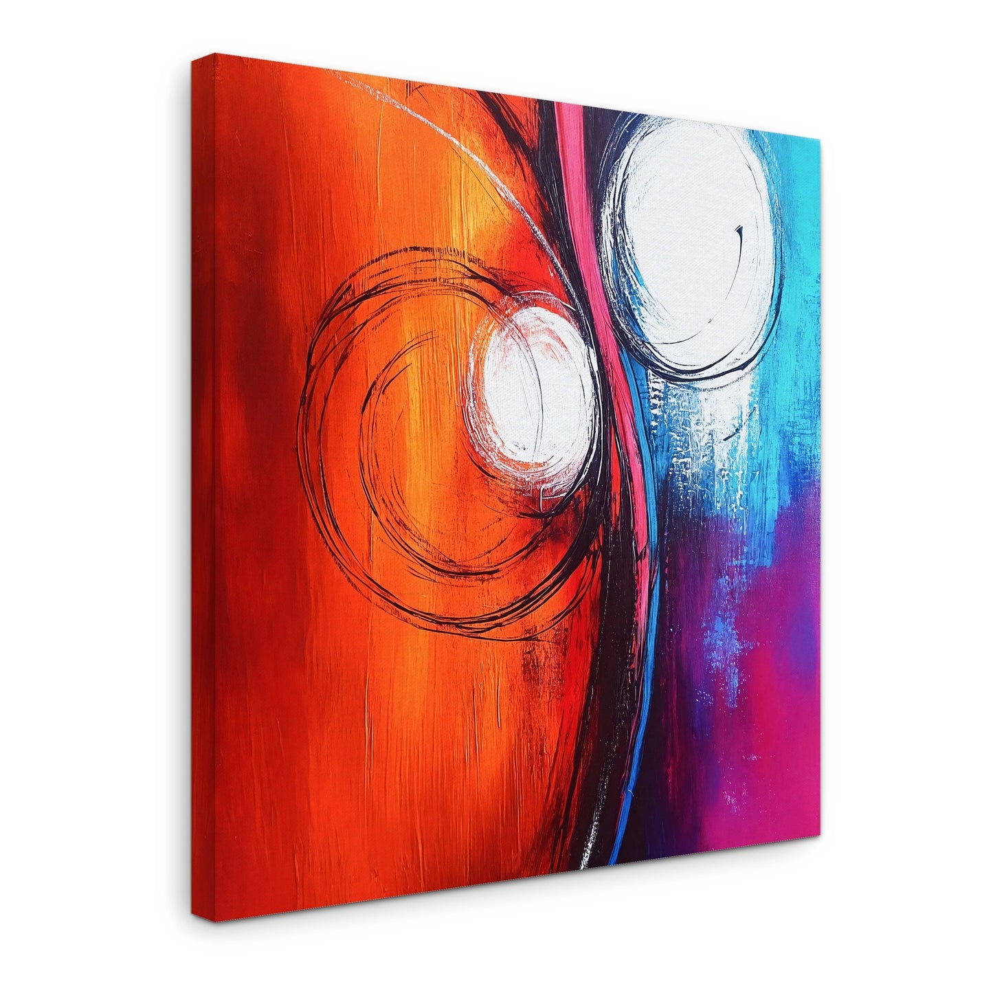 Arctic Flames - Gallery wall set with canvas prints