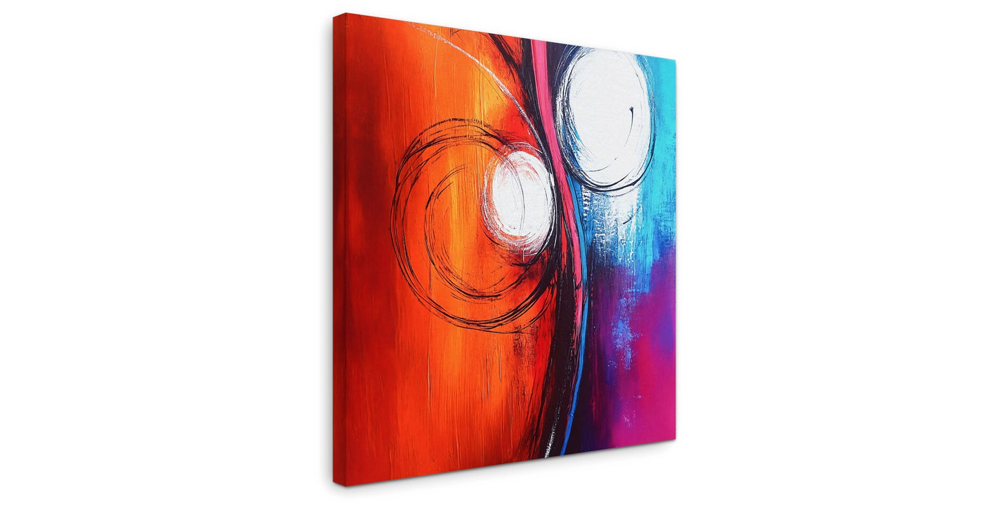 Arctic Flames - Gallery wall set with canvas prints