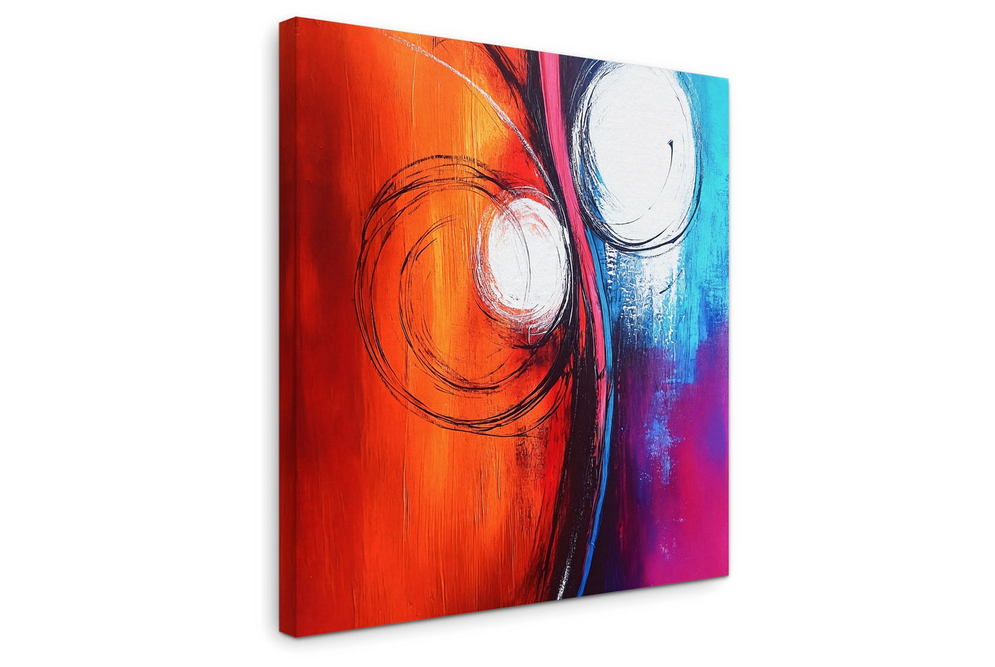 Arctic Flames - Gallery wall set with canvas prints