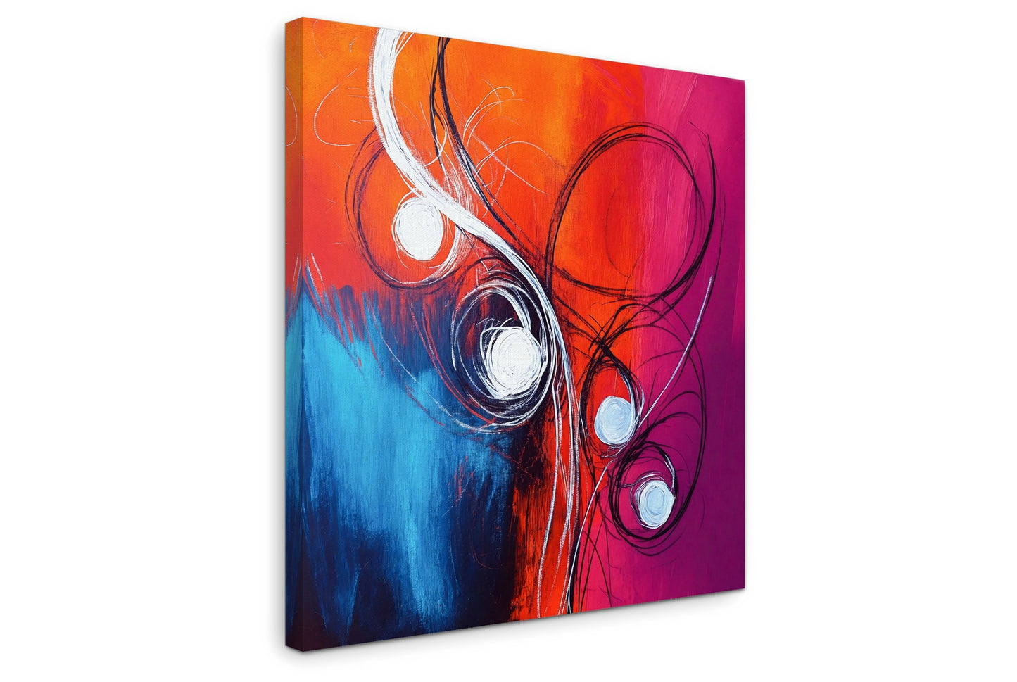 Arctic Flames - Gallery wall set with canvas prints