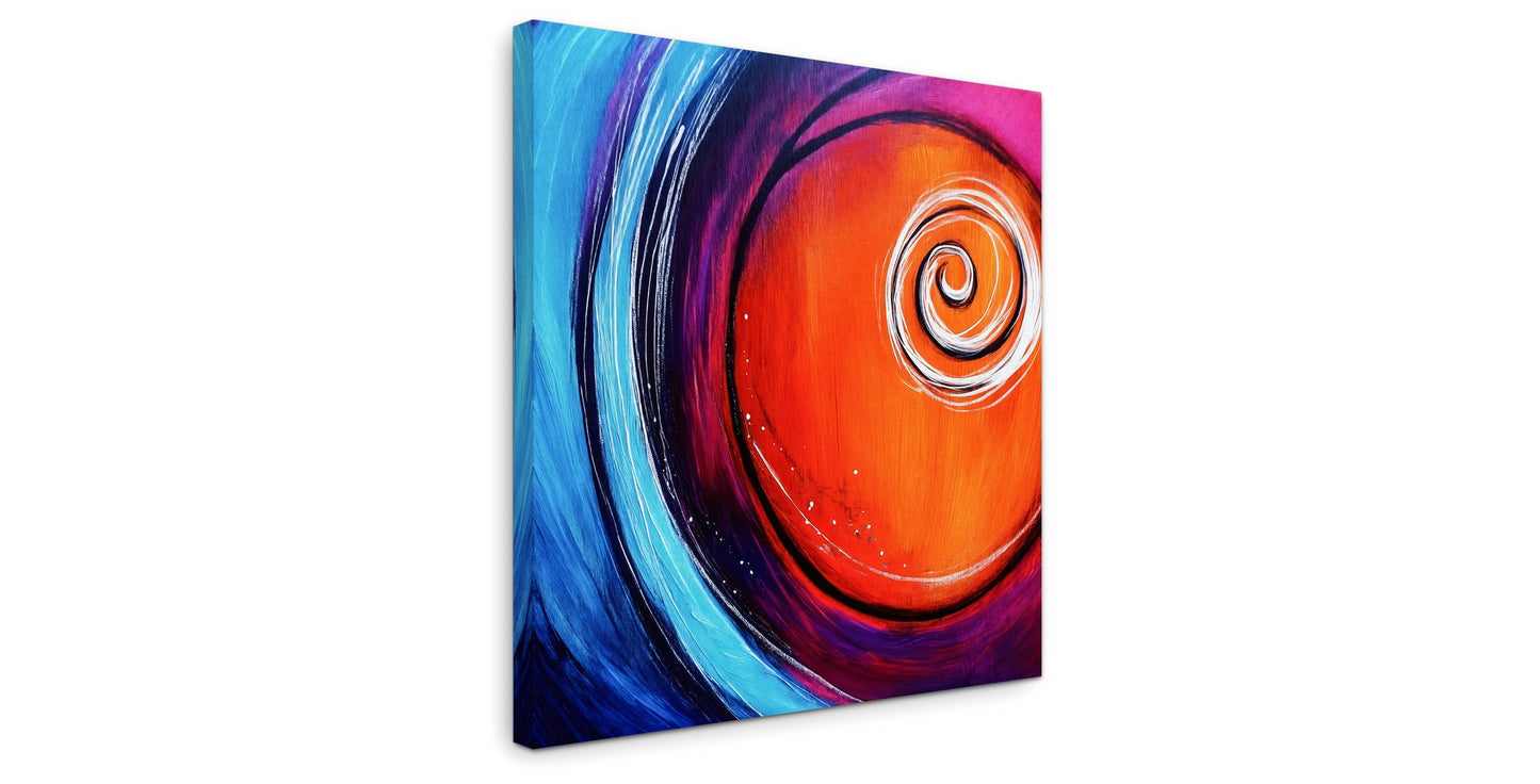 Arctic Flames - Gallery wall set with canvas prints