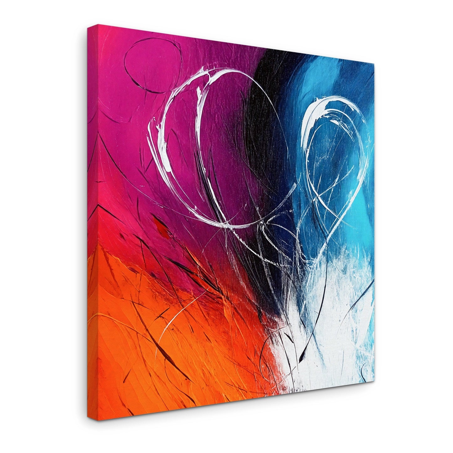 Arctic Flames - Gallery wall set with canvas prints