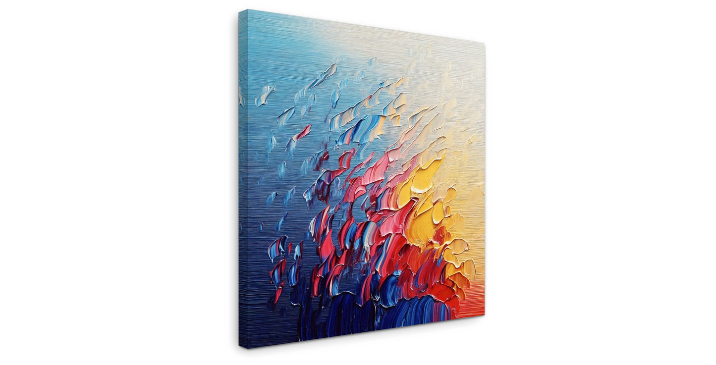 Color Rush - Gallery wall set with canvas prints