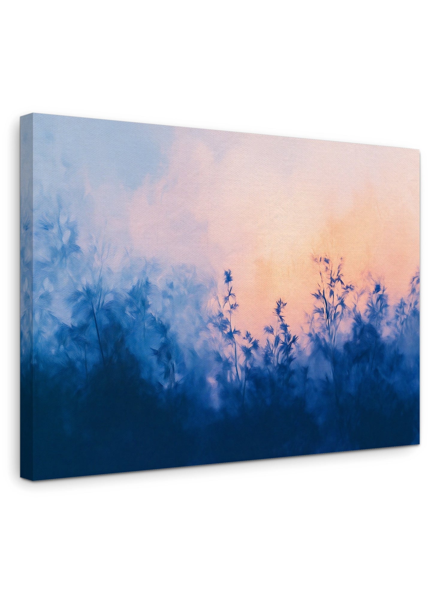 Soft Contours - Gallery wall set with canvas prints