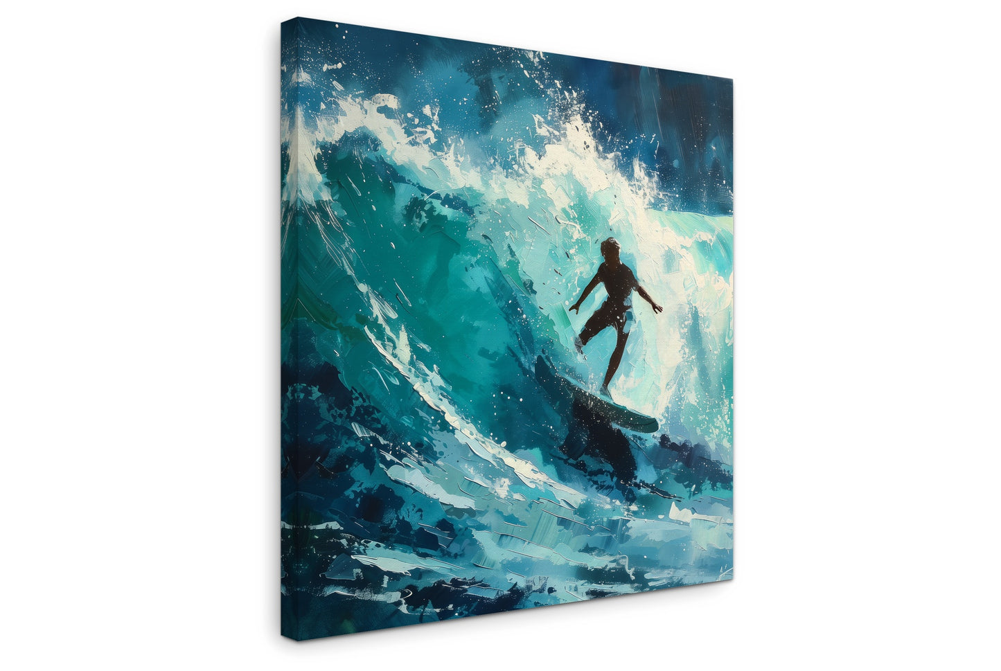 Brushed by the Blue - Gallery wall set with canvas prints