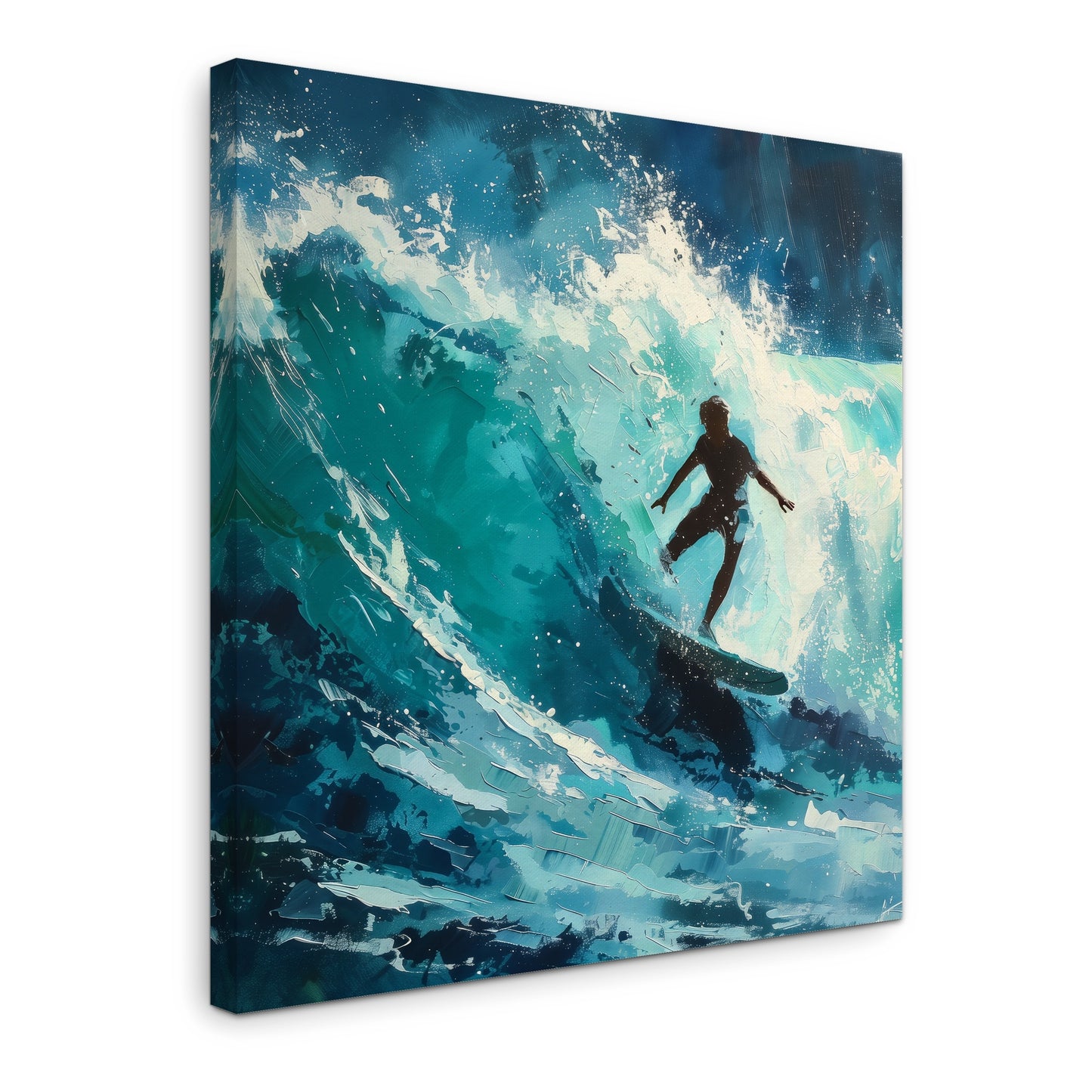 Brushed by the Blue - Gallery wall set with canvas prints