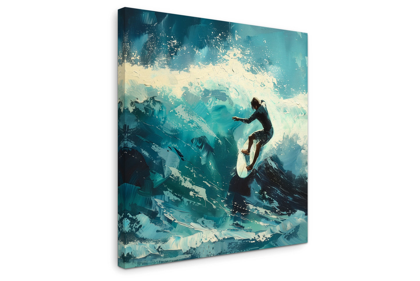 Brushed by the Blue - Gallery wall set with canvas prints