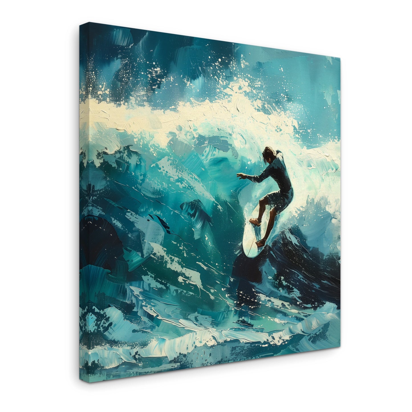 Brushed by the Blue - Gallery wall set with canvas prints