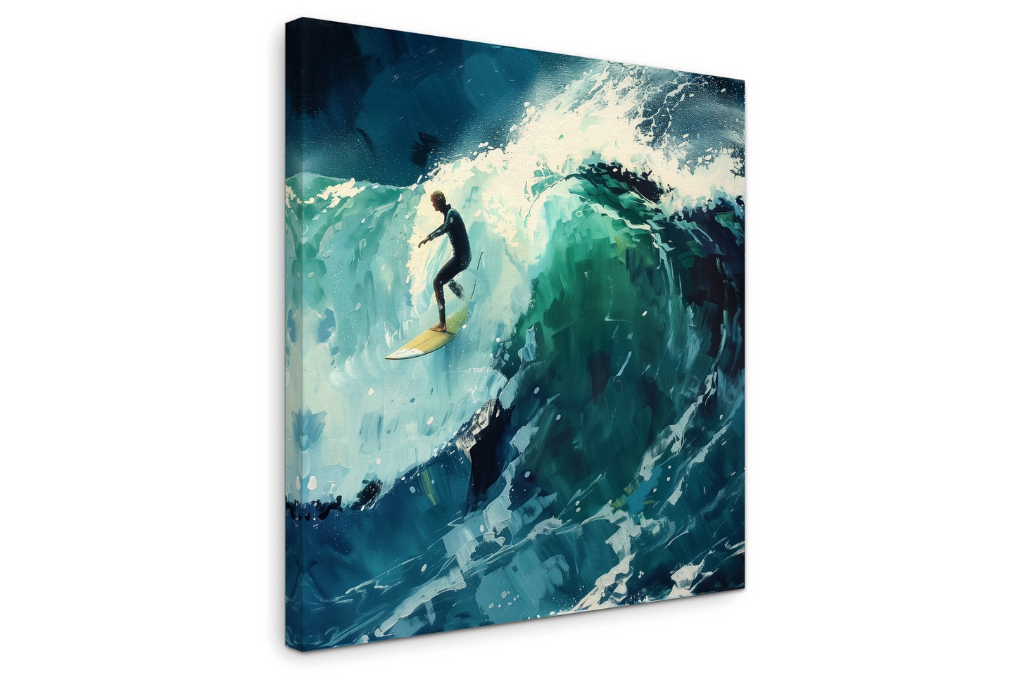 Brushed by the Blue - Gallery wall set with canvas prints