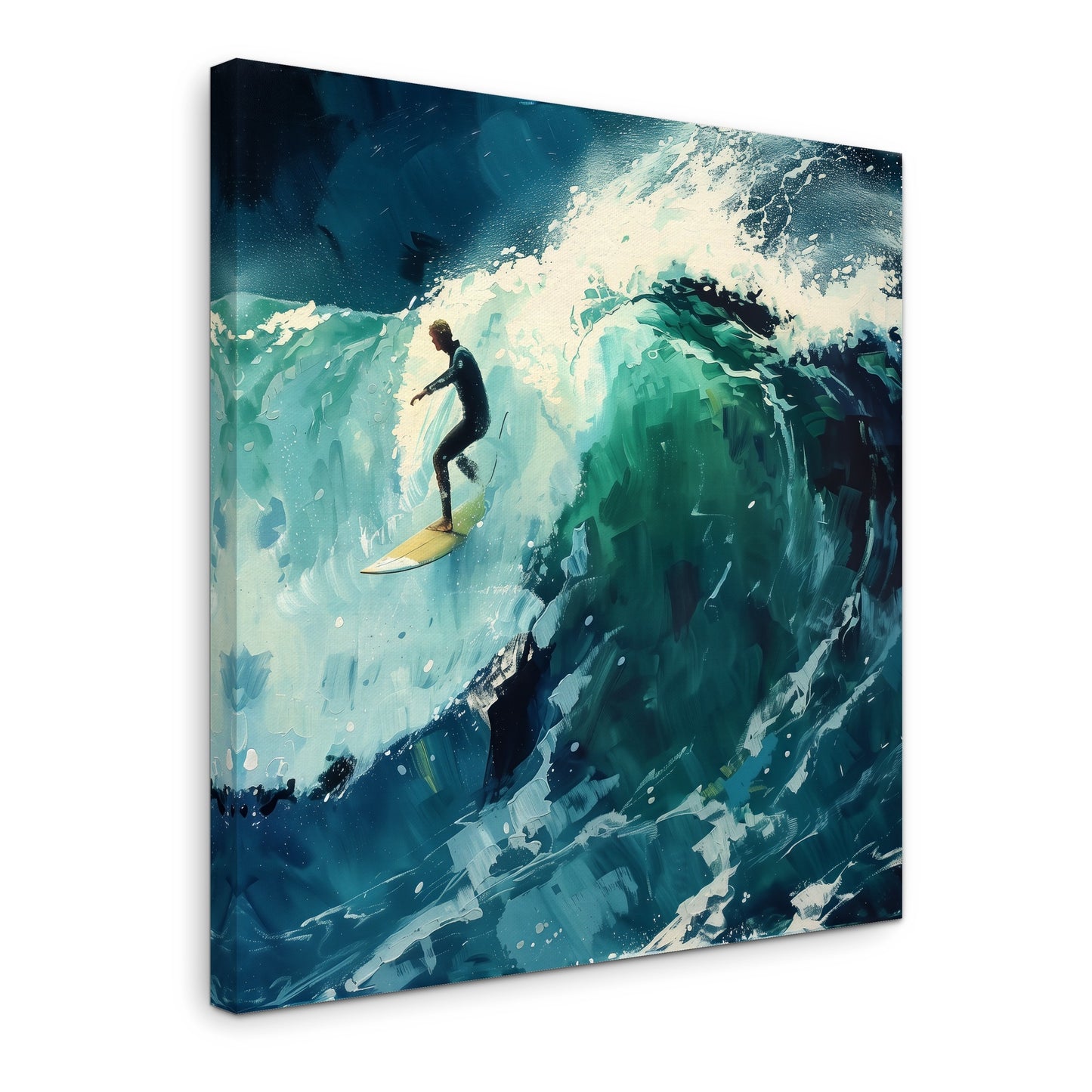 Brushed by the Blue - Gallery wall set with canvas prints