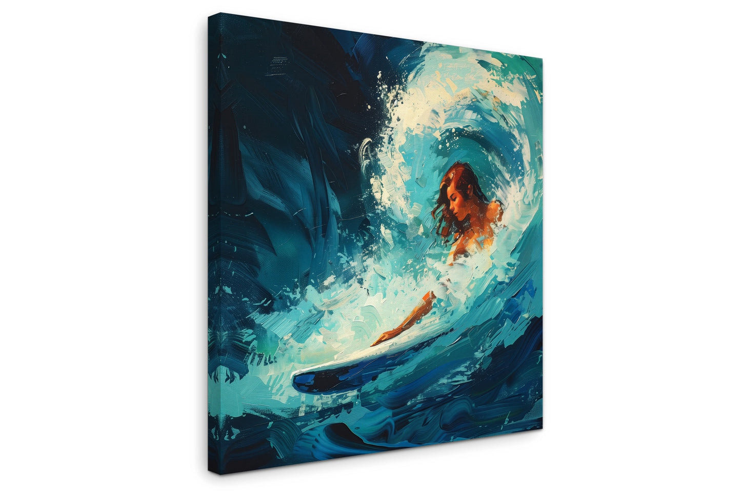 Brushed by the Blue - Gallery wall set with canvas prints
