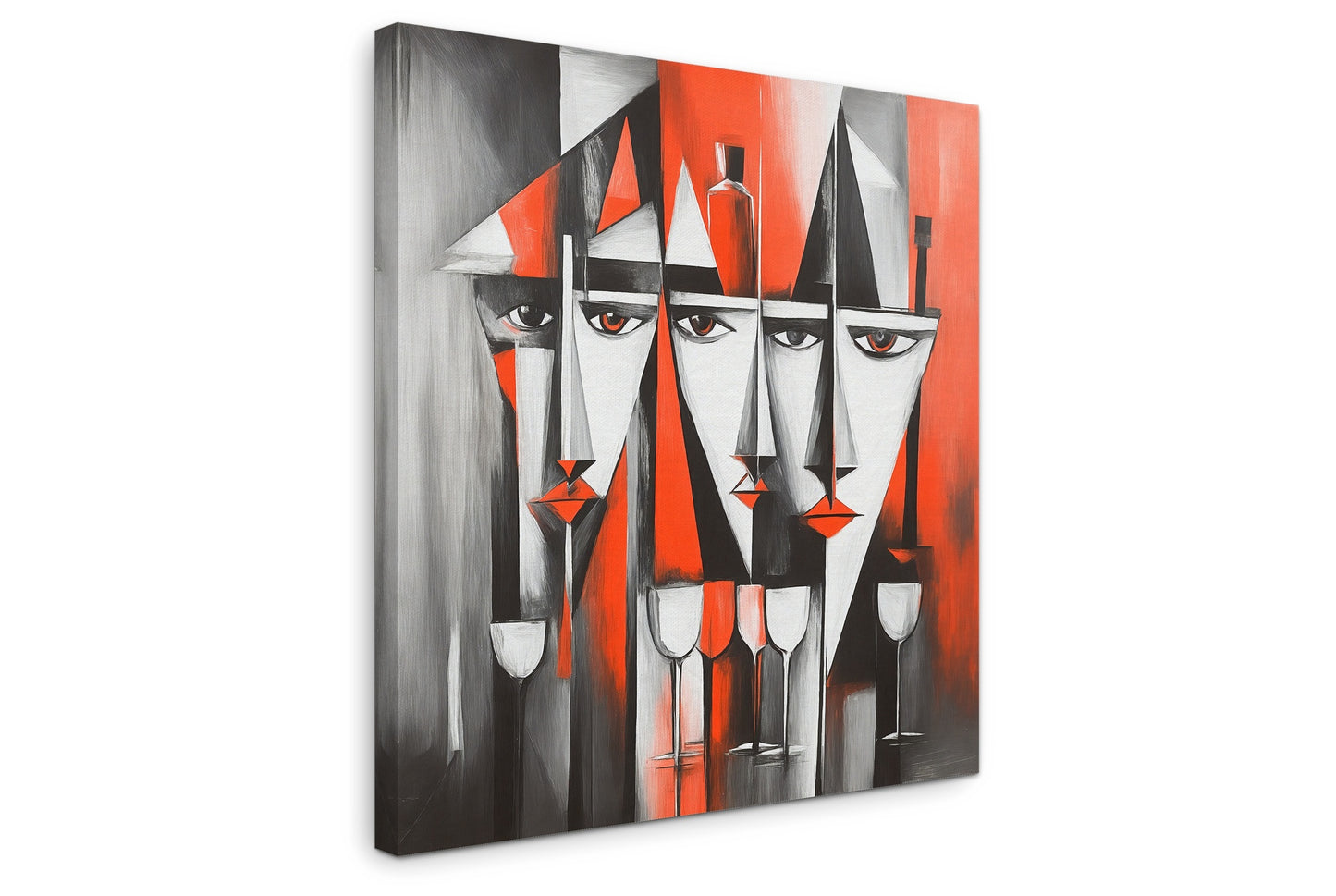 Konstrukt - Gallery wall set with canvas prints